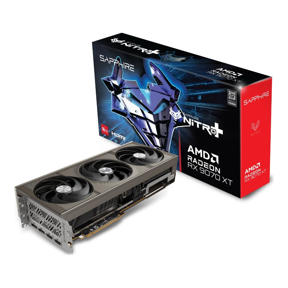 Sapphire Nitro+ AMD Radeon RX 9070 XT OC 16 GB - 16.384 MB (11348 - 01 - 20G) - PCI - Express - Grafikkarte