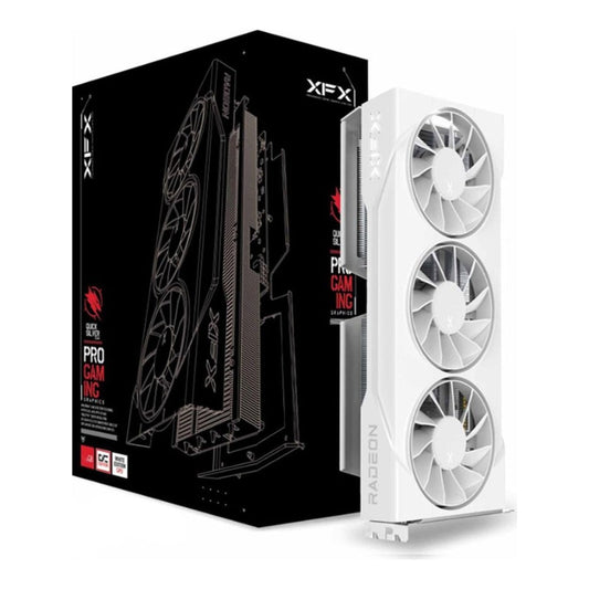 XFX Rx 9060XT Swift Triple Fan Oc White GDDR6 - PCI - Express - Grafikkarte
