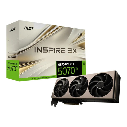 MSI GeForce RTX 5070 Ti 16G INSPIRE 3X OC