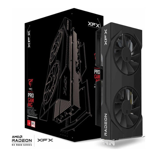 XFX Swift Radeon Rx 9060 Xt Oc White Gaming Edition - PCI - Express - Grafikkarte