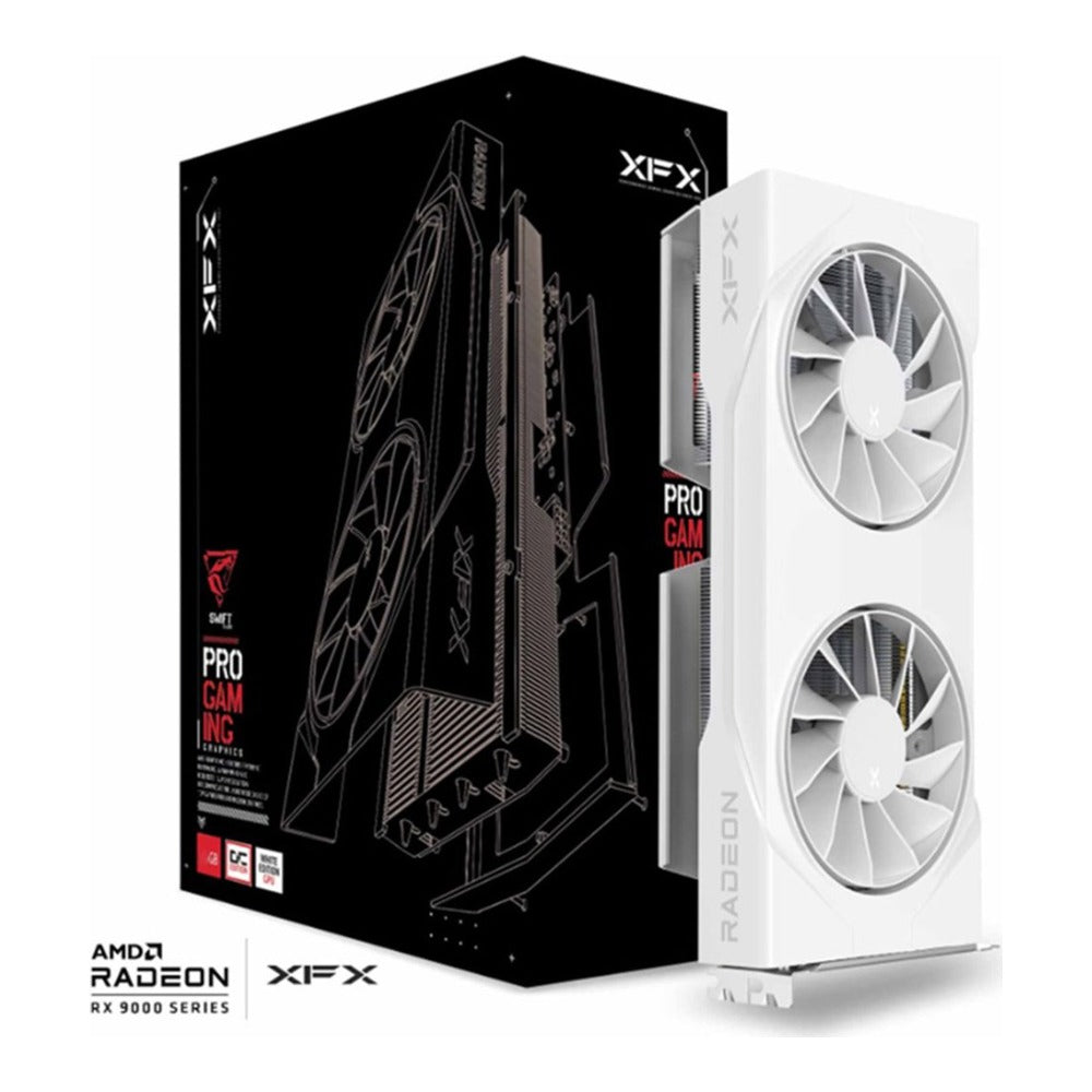 XFX Rx 9060XT Swift Dual Fan Oc Black GDDR6 - PCI - Express - Grafikkarte