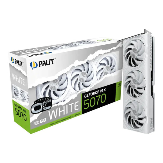 Palit - GeForce RTX 5070 OC WHITE - Grafikkarte