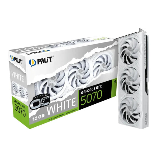 Palit GeForce Rtx 5070 White Oc Gddr7 - PCI - Express - Grafikkarte