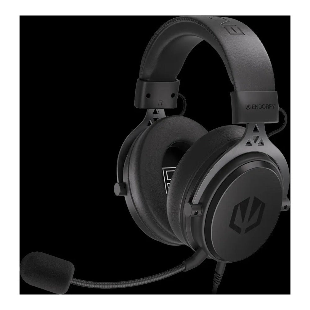 ENDORFY VIRO Plus USB - Kabelgebunden - Musik/Alltag - 20 - 20000 Hz - Schwarz - Kopfhörer