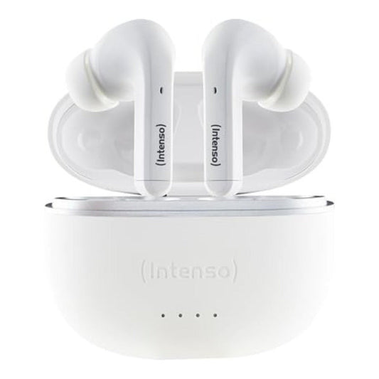 Intenso White Buds T302A - True Wireless Stereo (TWS) - Anrufe/Musik/Sport/Alltag - Weiß - Kopfhörer