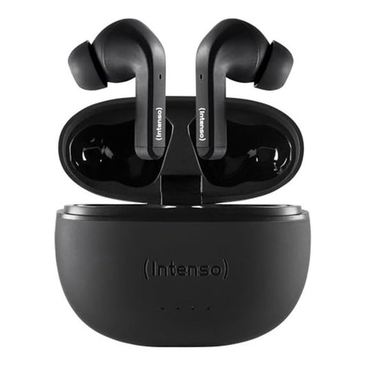 Intenso Black Buds T300A - True Wireless Stereo (TWS) - Anrufe/Musik/Sport/Alltag - Schwarz - Kopfhörer