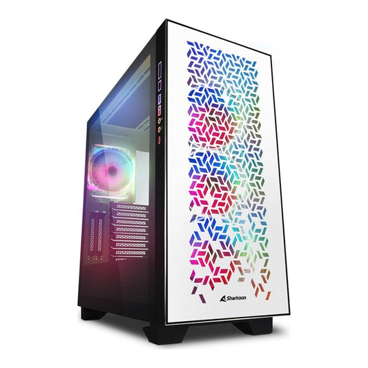 Sharkoon - ELITE SHARK CA300H White - PC-Gehäuse