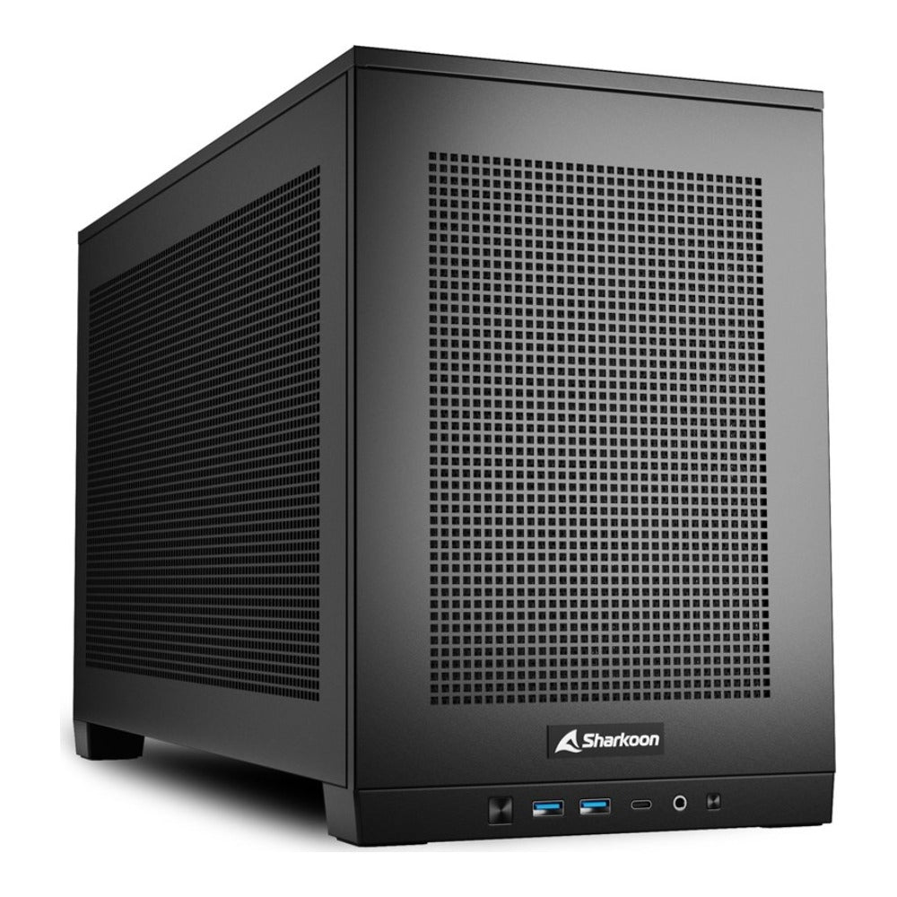 Sharkoon Gehäuse Rebel C20 Itx 1xMetall schwa - ITX - Gehäuse