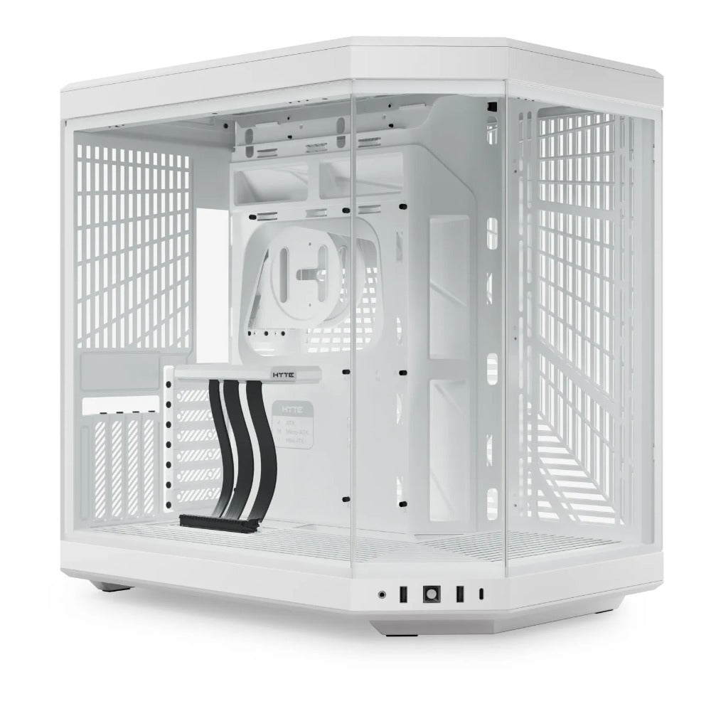 HYTE Y70 Snow White weiß Tempered Glass - ATX - Gehäuse