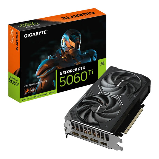 GigaByte - GeForce RTX 5060 Ti WINDFORCE MAX OC 8G - Grafikkarte