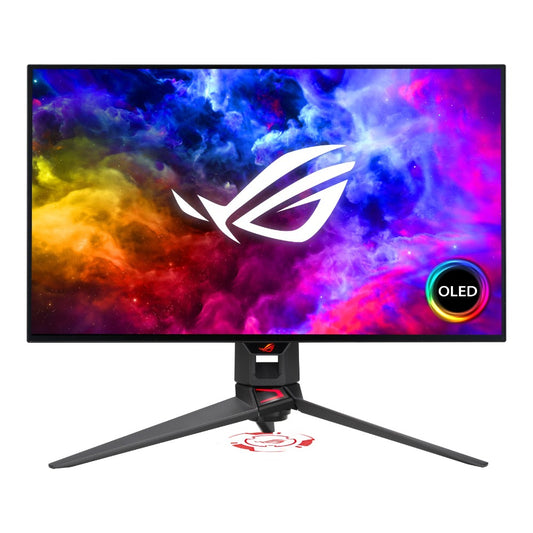 Asus - ROG Swift PG27AQDM , schwarz, QHD, FreeSync Premium, NVIDIA G-Sync, HDR, 240Hz Panel) - Monitor