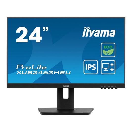 Iiyama - ProLite XUB2463HSU-B1 , schwarz , FullHD, IPS, AMD Free-Sync, 100Hz Panel) - Monitor
