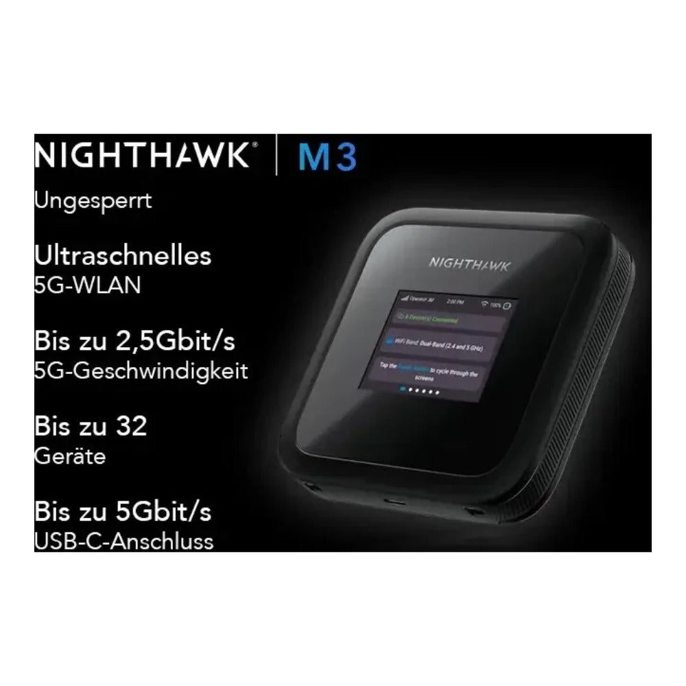 Netgear Nighthawk M3 5G Wi-Fi 6, AX3600