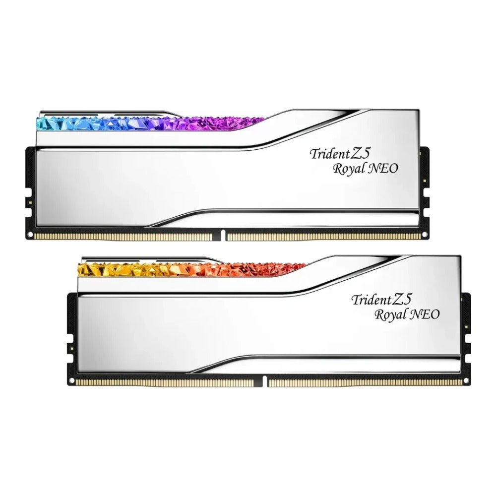 G.Skill Trident Z5 Royal NEO RGB Silver UDIMM 48GB Kit, DDR5-8000