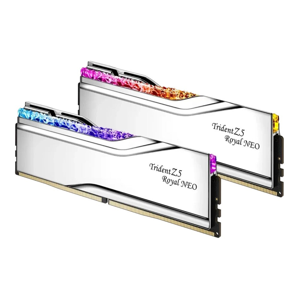 G.Skill Trident Z5 Royal NEO RGB Silver UDIMM 48GB Kit, DDR5-8000