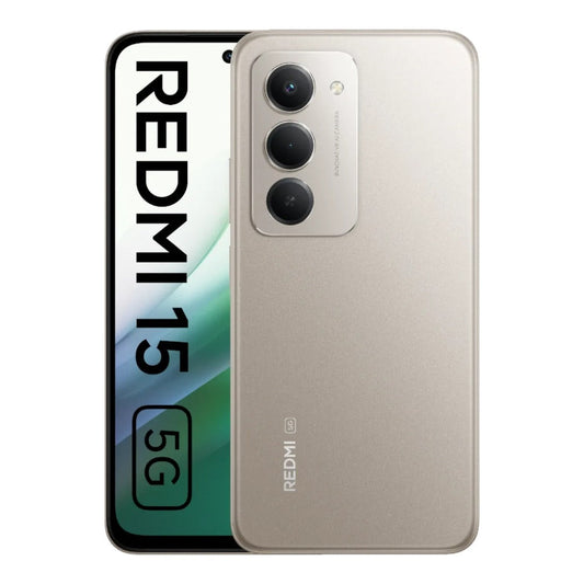 Xiaomi Redmi 15 Titan Gray HyperOS - 256 GB - Mobiltelefon