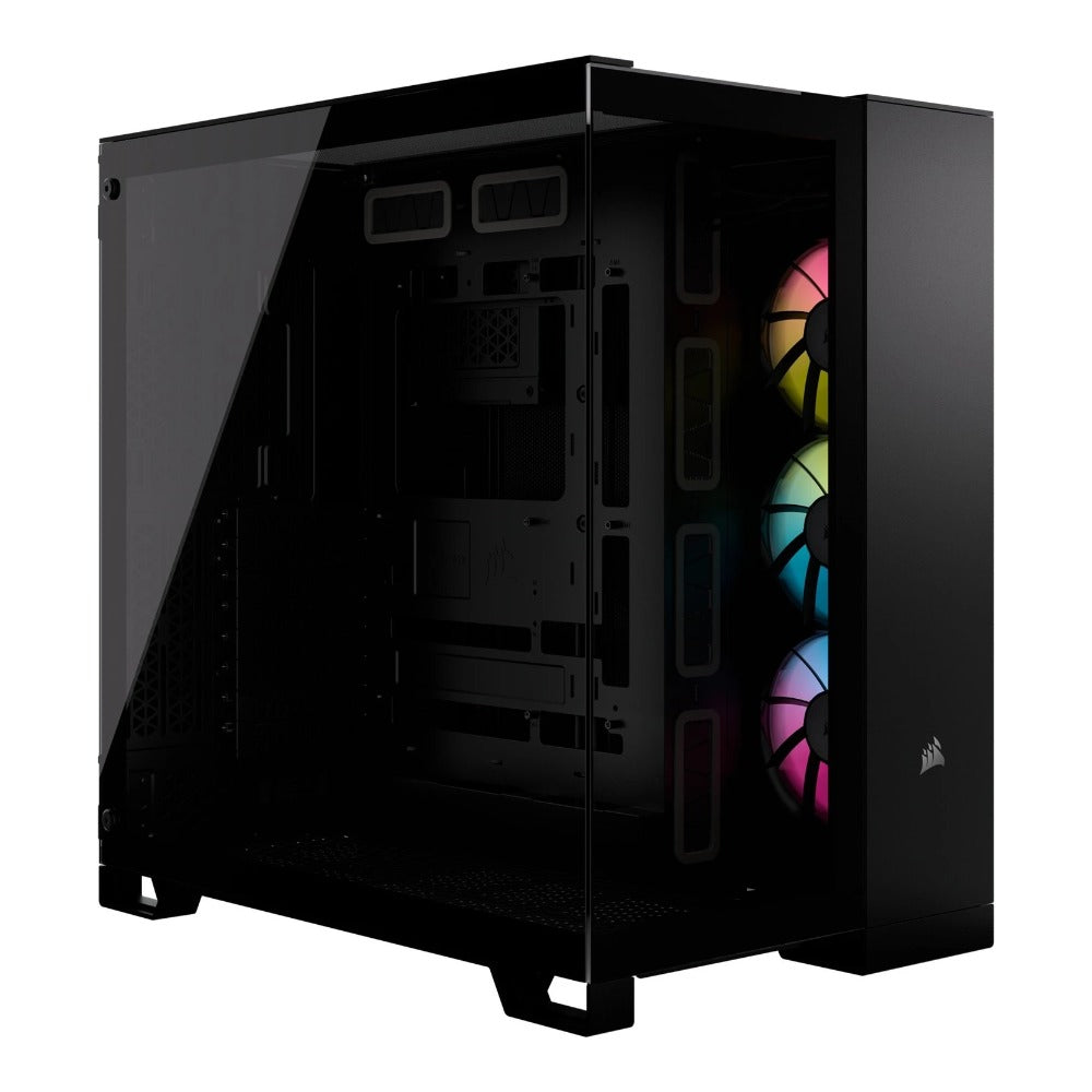 Corsair 6500X RGB, schwarz, Glasfenster