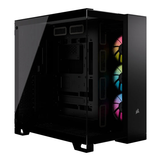 Corsair 6500X RGB, schwarz, Glasfenster