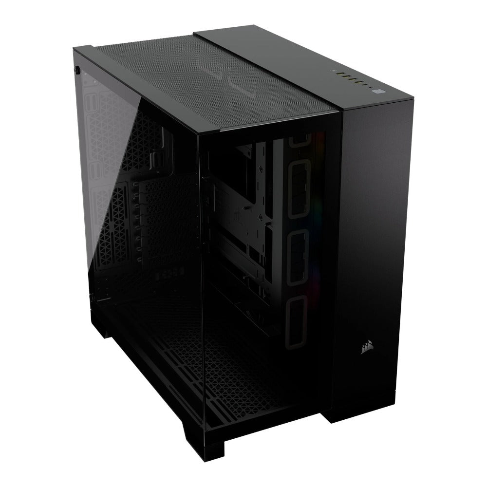 Corsair 6500X RGB, schwarz, Glasfenster
