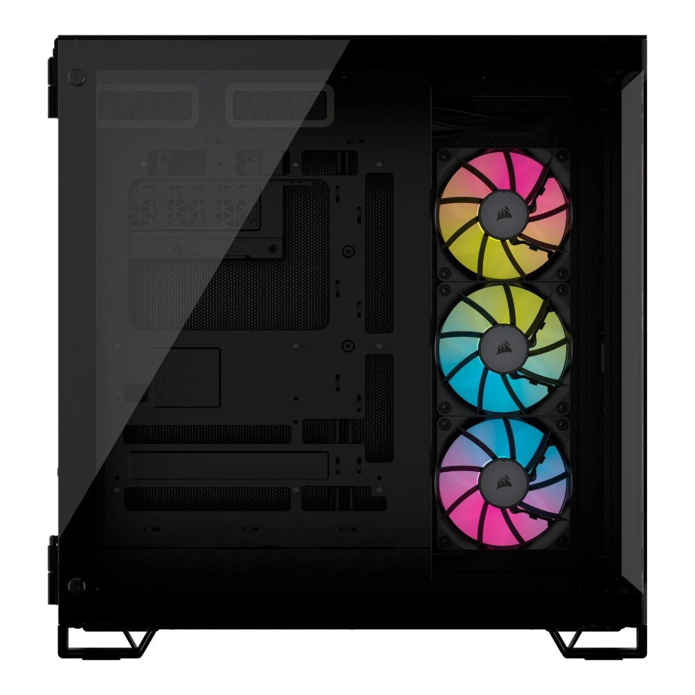 Corsair 6500X RGB, schwarz, Glasfenster