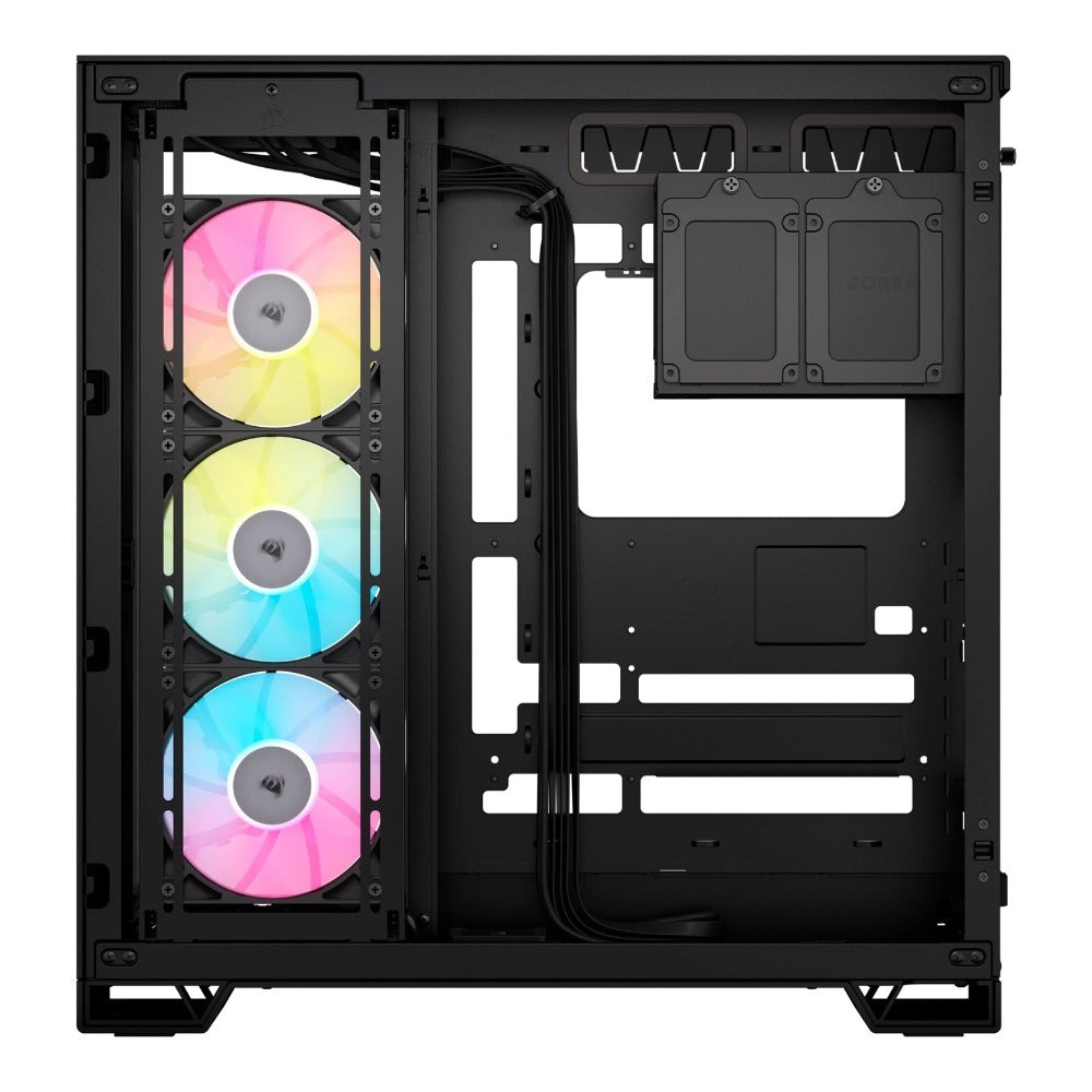 Corsair 6500X RGB, schwarz, Glasfenster