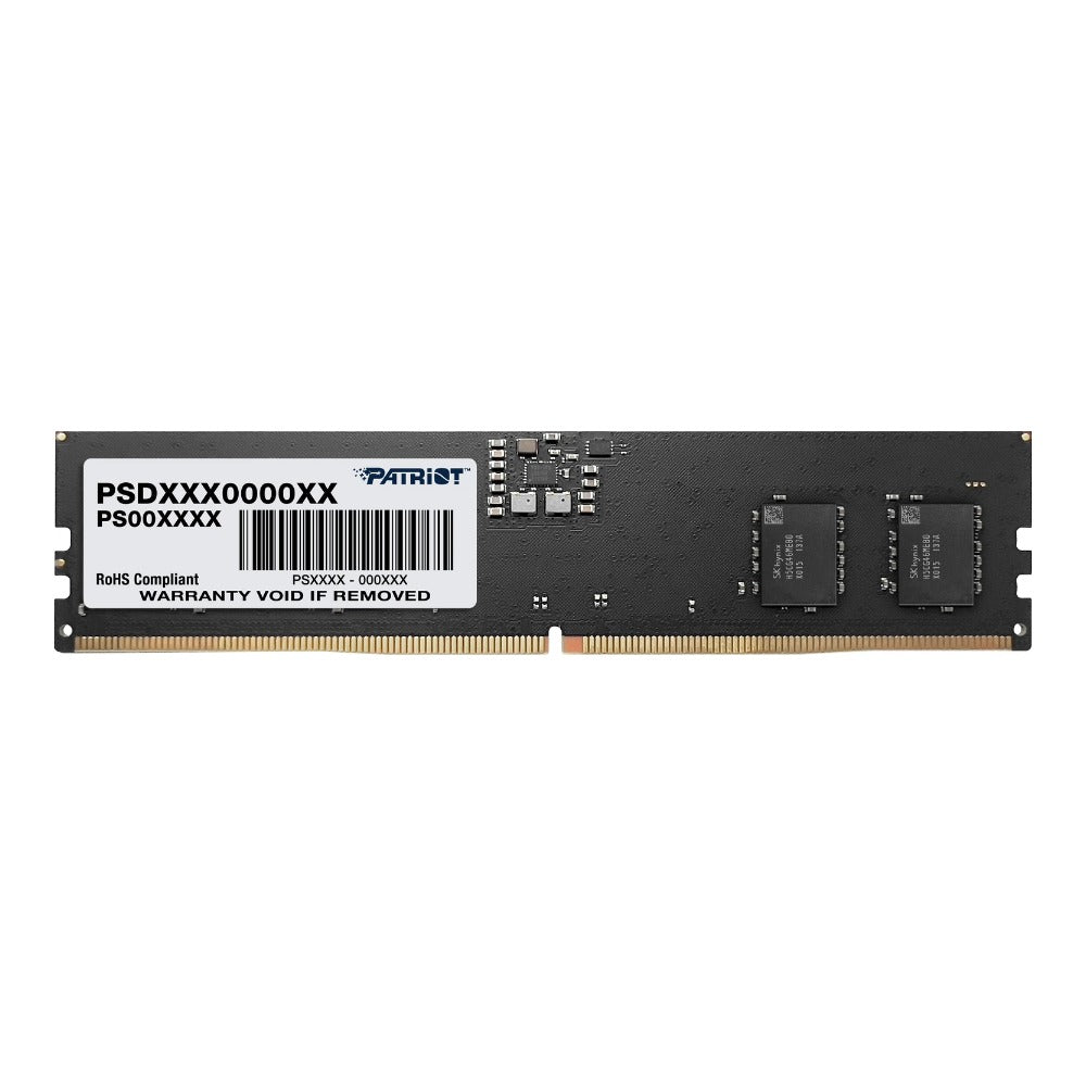 PATRIOT Memory Signature PSD516G480081 - 16 GB - 1 x 16 GB - DDR5 - 4800 MHz - 288 - pin DIMM - Arbeitsspeicher