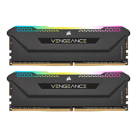 Corsair Vengeance RGB Pro - 16 GB - 2 x 8 GB - DDR4 - 3200 MHz - 288 - pin DIMM - Schwarz - Arbeitsspeicher