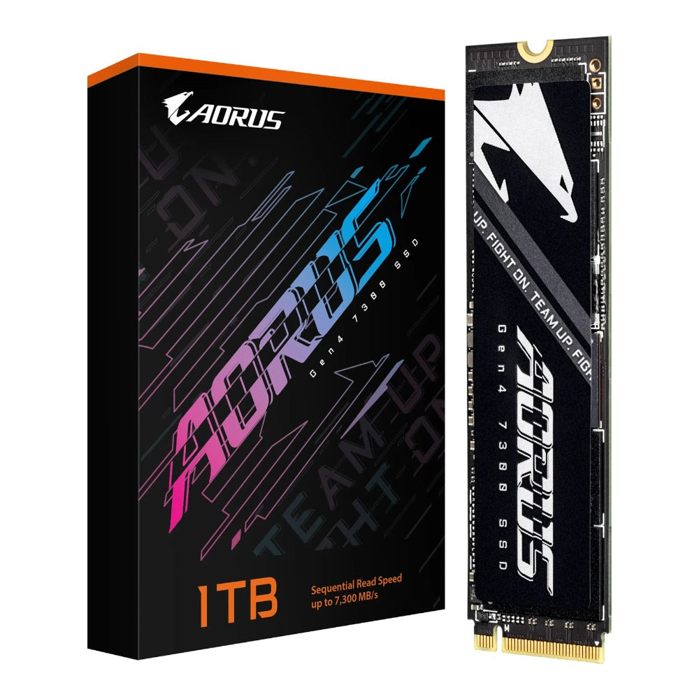 GIGABYTE AORUS Gen4 7300 SSD 1TB, M.2 2280 / M-Key / PCIe 4.0 x4