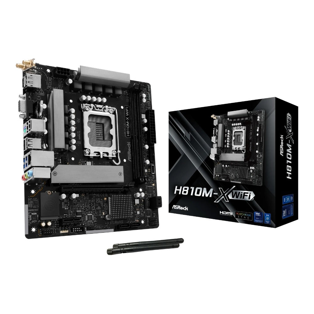 Asrock - H810M-X WIFI - Mainboard