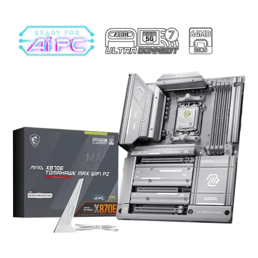 MSI - MAG X870E TOMAHAWK MAX WIFI PZ - Mainboard