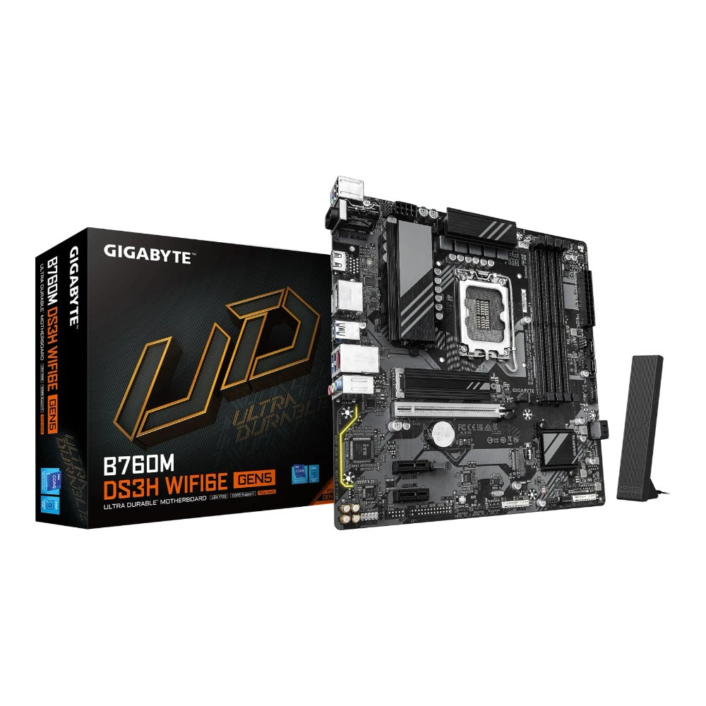 GigaByte - B760M DS3H WIFI6E GEN5 - Mainboard