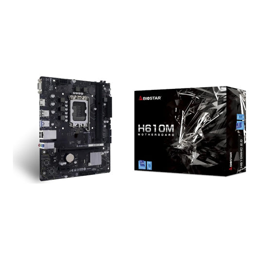 Biostar - H610MHC 2.0 - Mainboard
