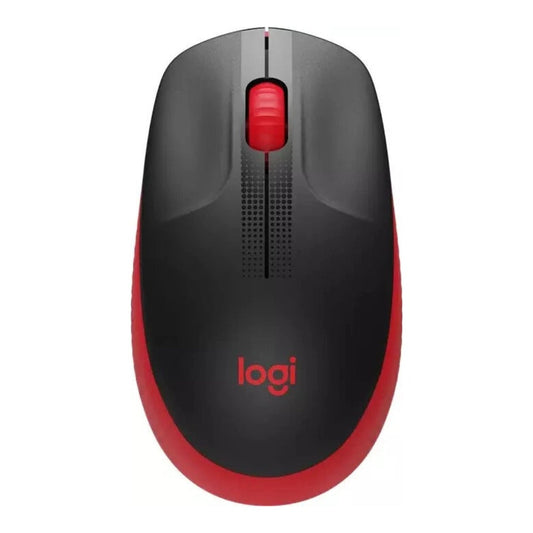 Logitech M190 - Beidhändig - Optisch - RF Wireless - 1000 DPI - Rot - Maus