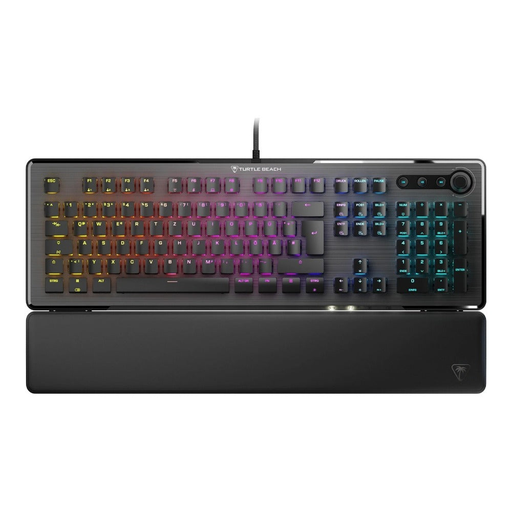 Turtle Beach - Vulcan II /schwarz, DE-Layout, TITAN II Brown) - Tastatur