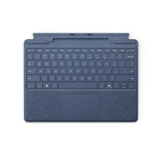 Microsoft Surface Pro Keyboard mit Stiftaufbewahrung Saphirblau P - QWERTZ - Tastatur