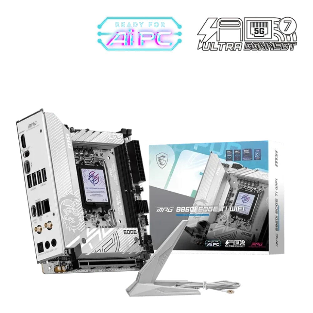 MSI - MPG B860I EDGE TI WIFI - Mainboard
