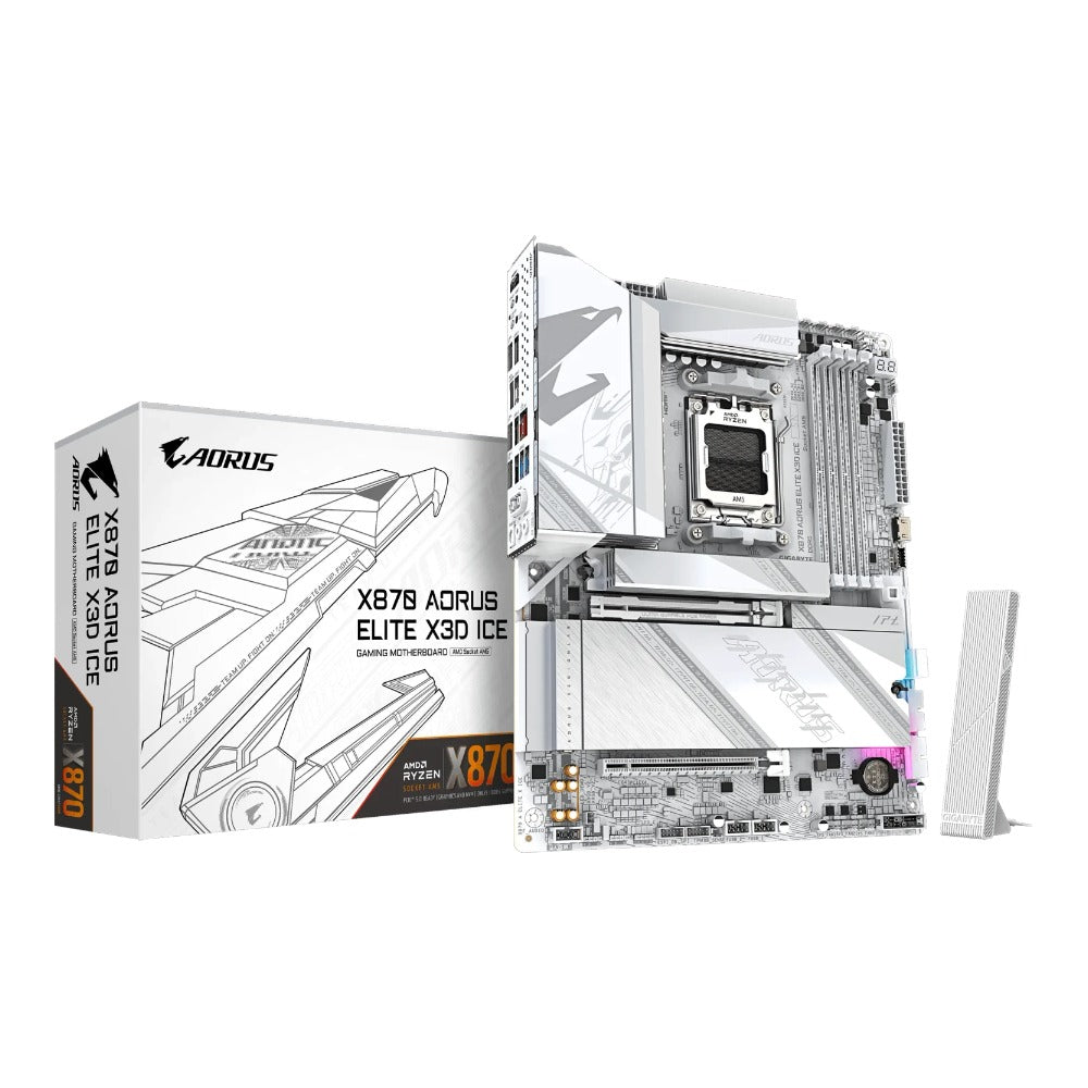 GigaByte - X870 AORUS ELITE X3D ICE - Mainboard