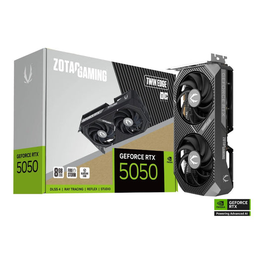 ZOTAC Gaming Twin Edge Oc - n - GeForce Rtx 5050 - PCI - Express - Grafikkarte
