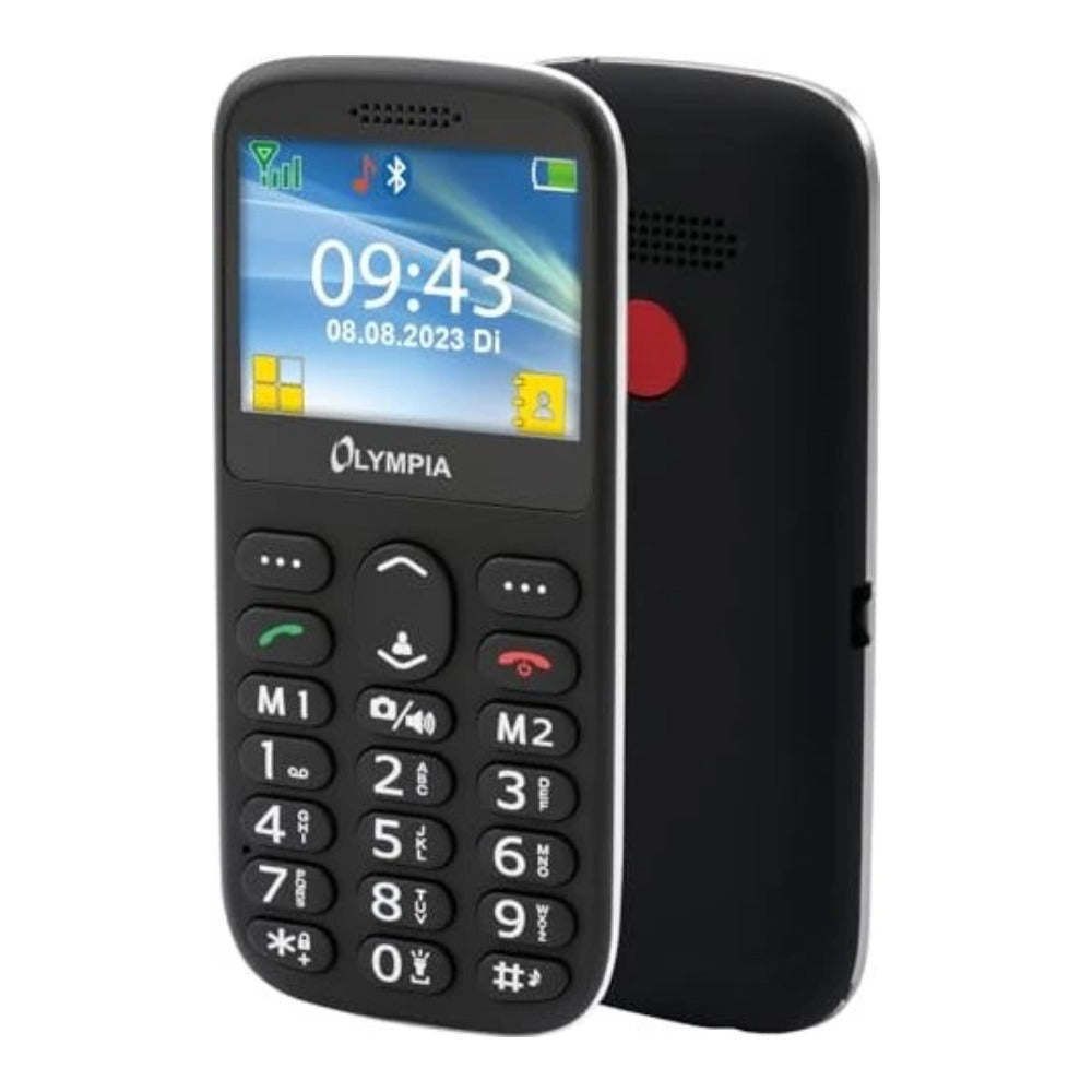 Olympia Mobiltelefon Sun Großtasten schwarz - 5,87 cm - Mobiltelefon