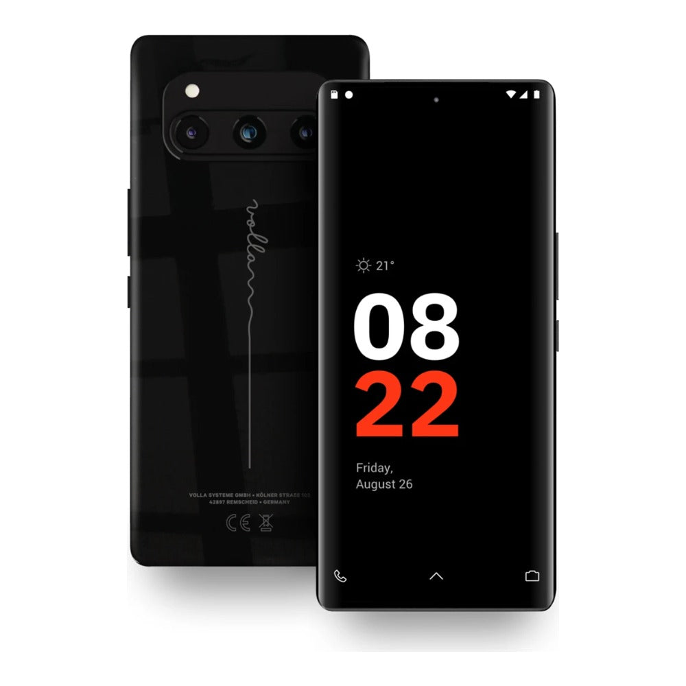 Volla Phone Quintus mit os schwarz - Mobiltelefon