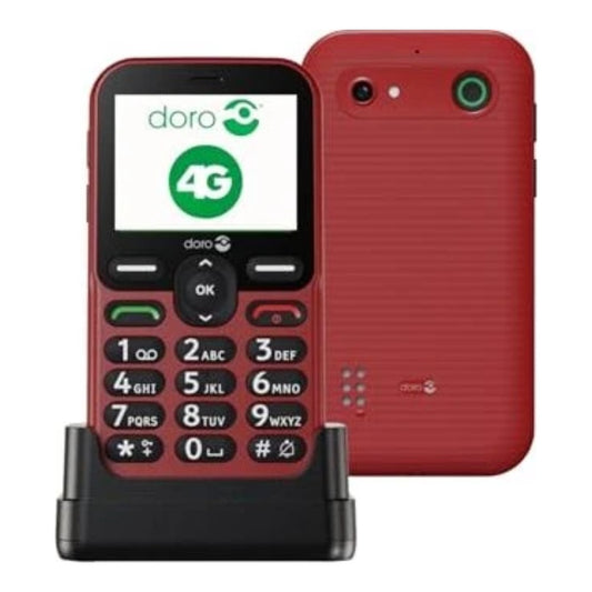 Doro Leva E10 - rot - 1.150 mAh - Mobiltelefon