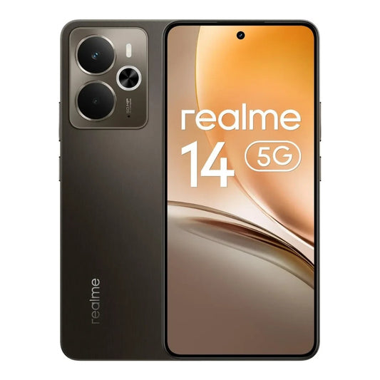 Realme 14 Storm Titanium Android - 256 GB - 16,9 cm - Mobiltelefon