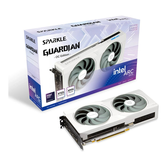 SPARKLE Intel Arc B570 Guardian Luna OC GDDR6 - PCI - Express - Grafikkarte