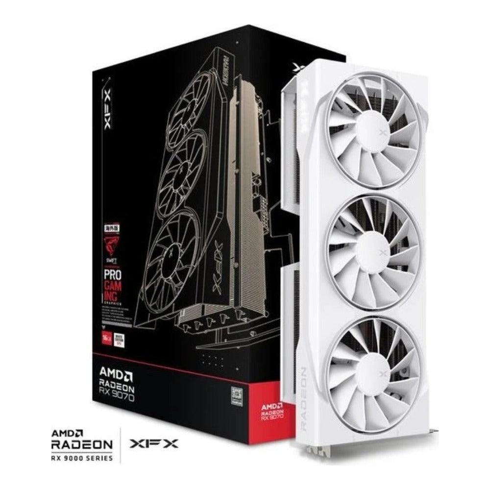 XFX Swift Radeon Rx 9070 Oc - Gaming Edition - n - PCI - Express - Grafikkarte