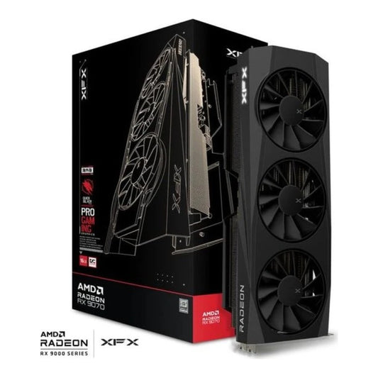 XFX RX 9070 OC Gaming QuickSilver - PCI - Express - Grafikkarte