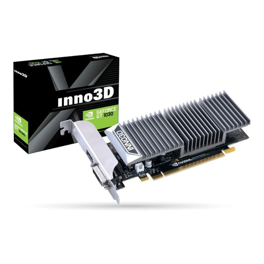 Inno3D N1030 - 1SDV - E5BL - GeForce GT 1030 - 2 GB - GDDR5 - 64 Bit - 4096 x 2160 Pixel - PCI Express 3.0 - Grafikkarte