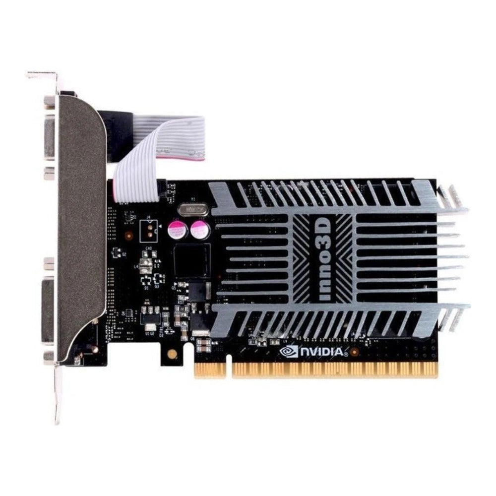 Inno3D GT 710 SDDR3 LP - GeForce GT 710 - 2 GB - GDDR3 - 64 Bit - 4096 x 2160 Pixel - PCI Express 2.0 - Grafikkarte