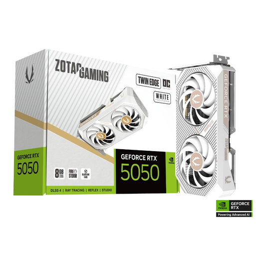 ZOTAC Gaming GeForce Rtx 5050 Twin Edge Oc White Edition Gddr6 - PCI - Express - Grafikkarte