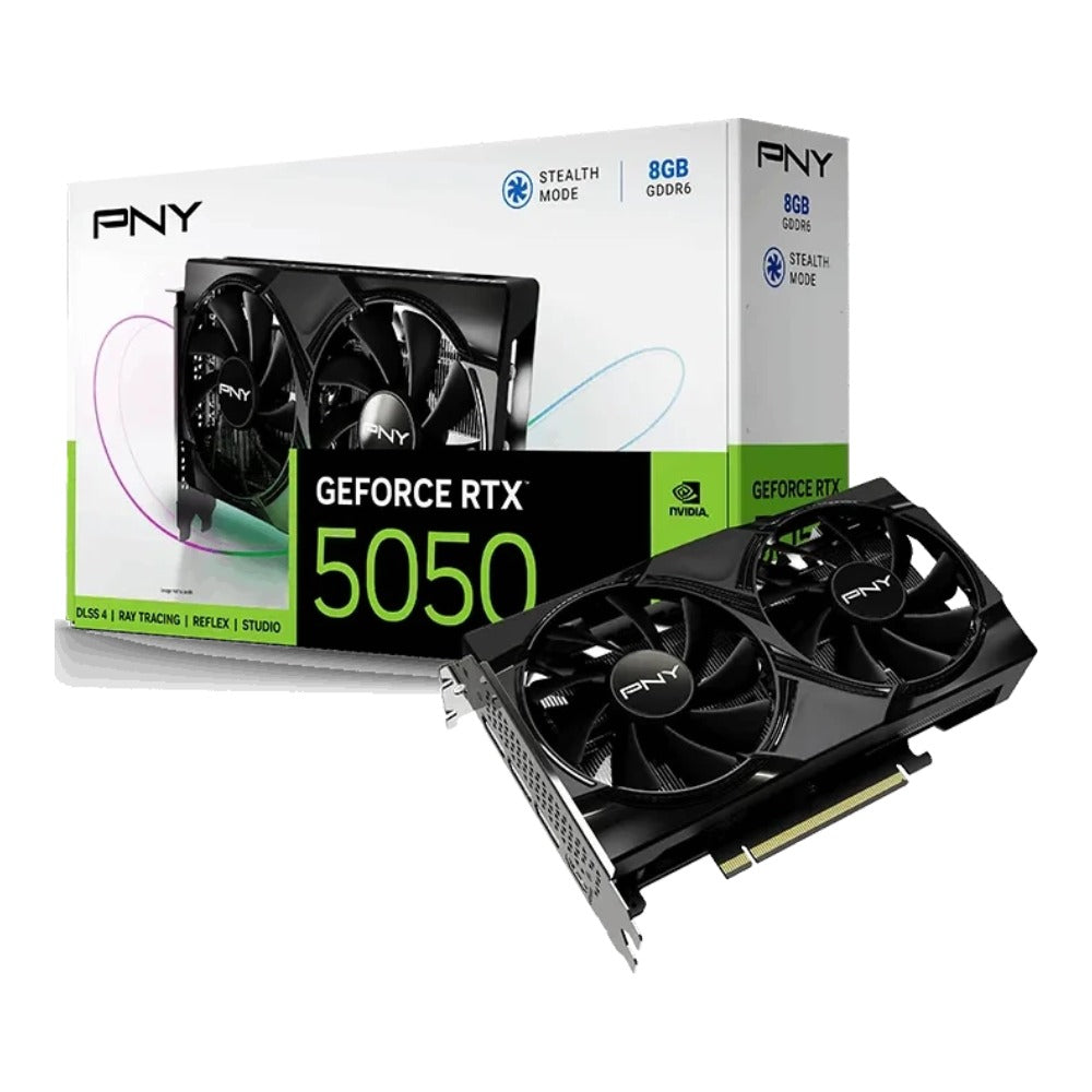 PNY NVIDIA RTX 5050 GDDR6 PCI - E5.0x16.3xDP retail - PCI - Grafikkarte