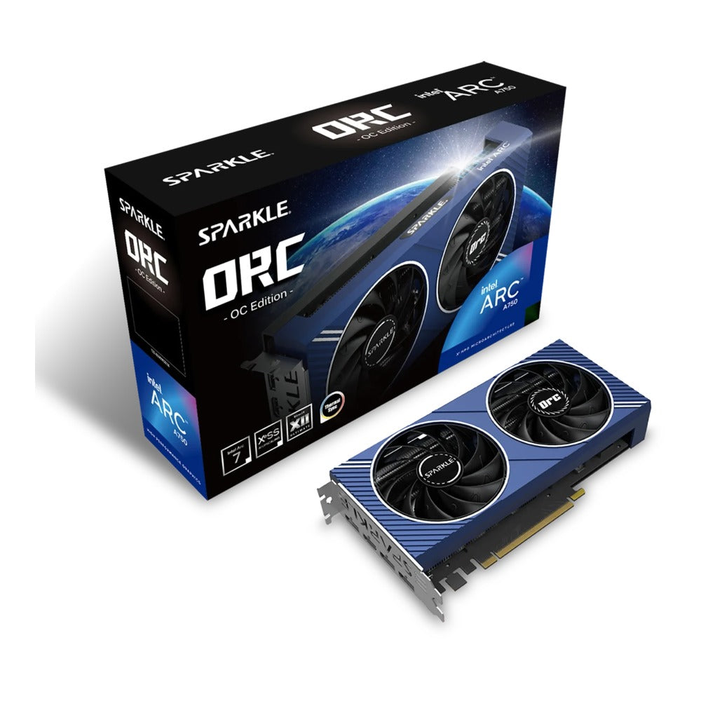 SPARKLE Intel Arc A750 Orc Oc Edition - n - PCI - Express - Grafikkarte